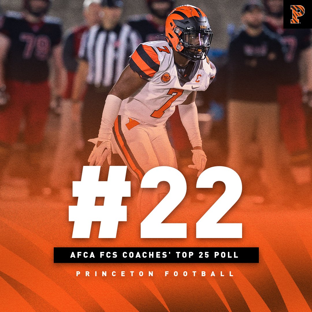 Princeton Football tweet media