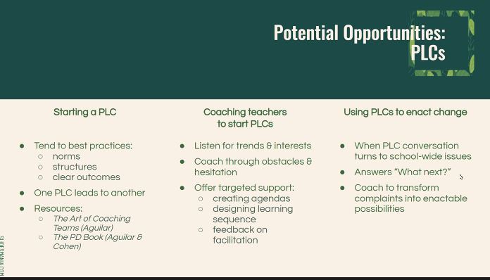 simosedu's tweet photo. Thinking about "Broadening the Reach of Your Instructional Coaching Program" with Blair Hanson &amp; Natalie Holz #ICIC2022 https://t.co/p49Wm5YG5E
