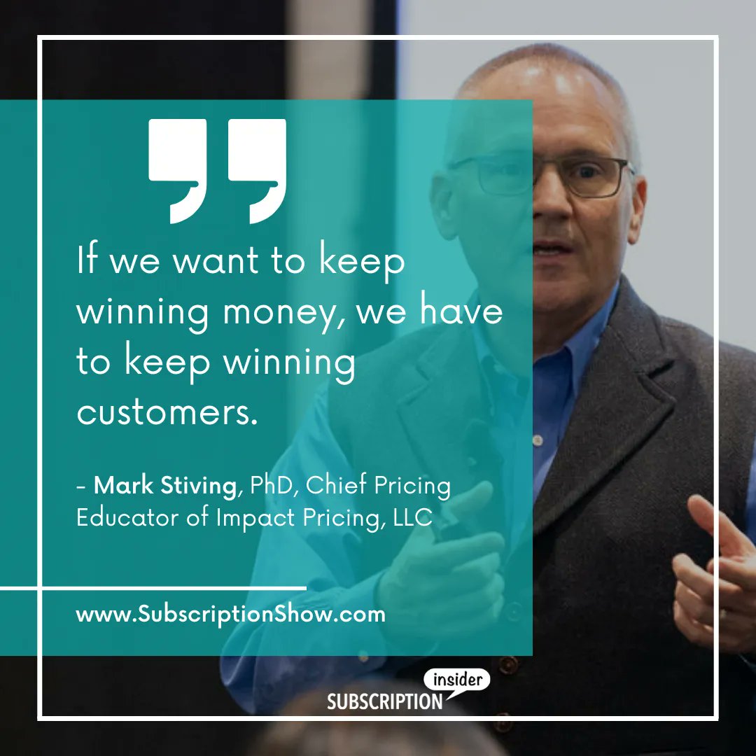 KGSexton's tweet image. What does "winning" mean for you in your business? #SubShow speaker Mark Stiving has a definition that will help you grow your subscribers: buff.ly/3U1UqNE 

Attend #SubscriptionShow22 &amp;amp; get advanced strategies to run your subscription business: buff.ly/3BsE61r