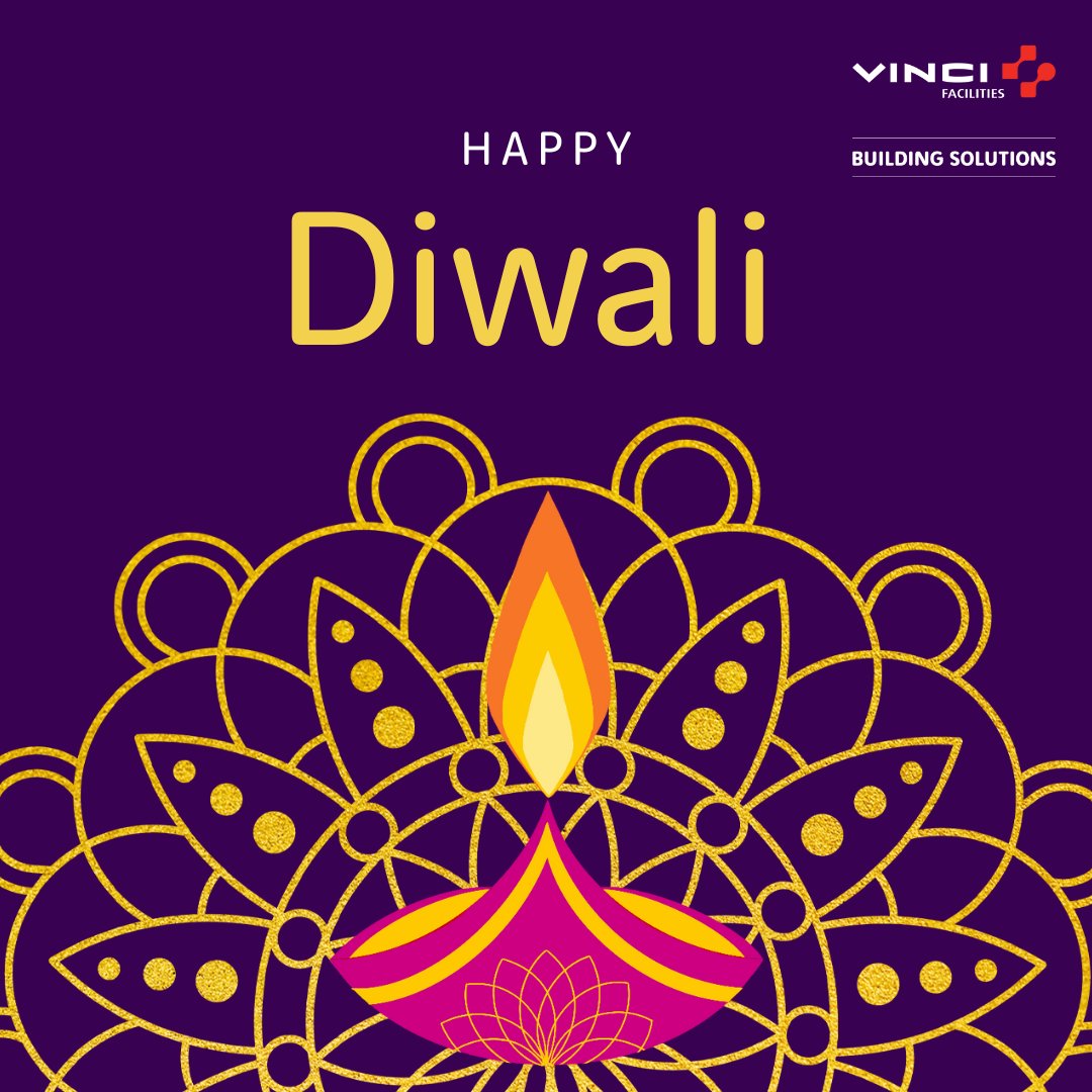 Happy Diwali to all our Building Solutions and VINCI Facilities colleagues and customers celebrating today.

#diwali2022