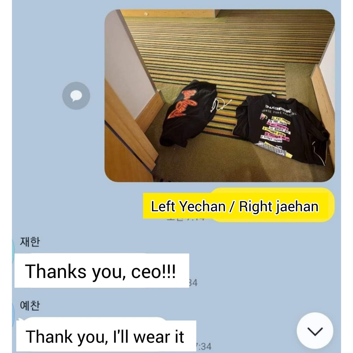 onmindmy97's tweet photo. Eng trans

She posted a chat to let everyone see how well she took care of the members...

very fake🤢🤢🤢 
#PROTECTOMEGAX https://t.co/MpdI6SIDtl