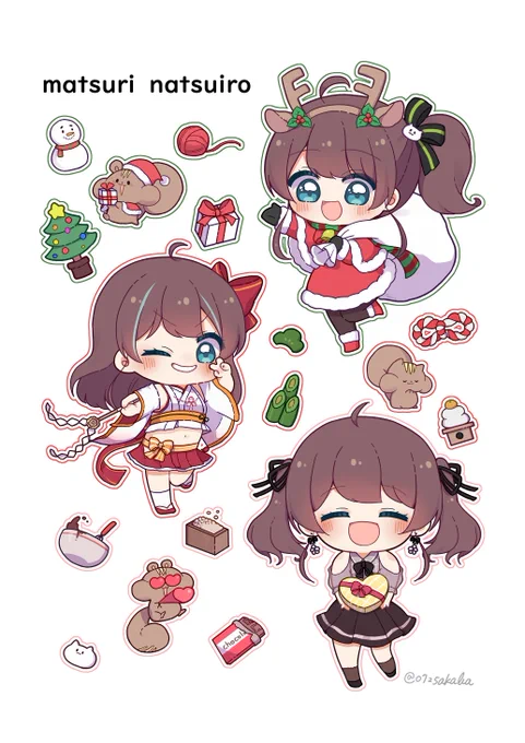 まつりちゃんいっぱい!!#祭絵 