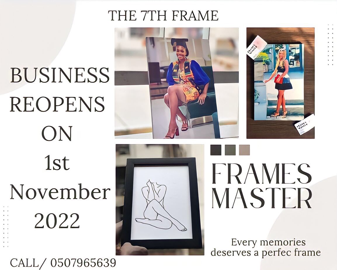 the_7th_frame's tweet photo. 💪🎉
After our long break in Accra. We are officially announcing our resumption, that is on the 01/11/22🎉🎉 https://t.co/JHIKiRPONo
