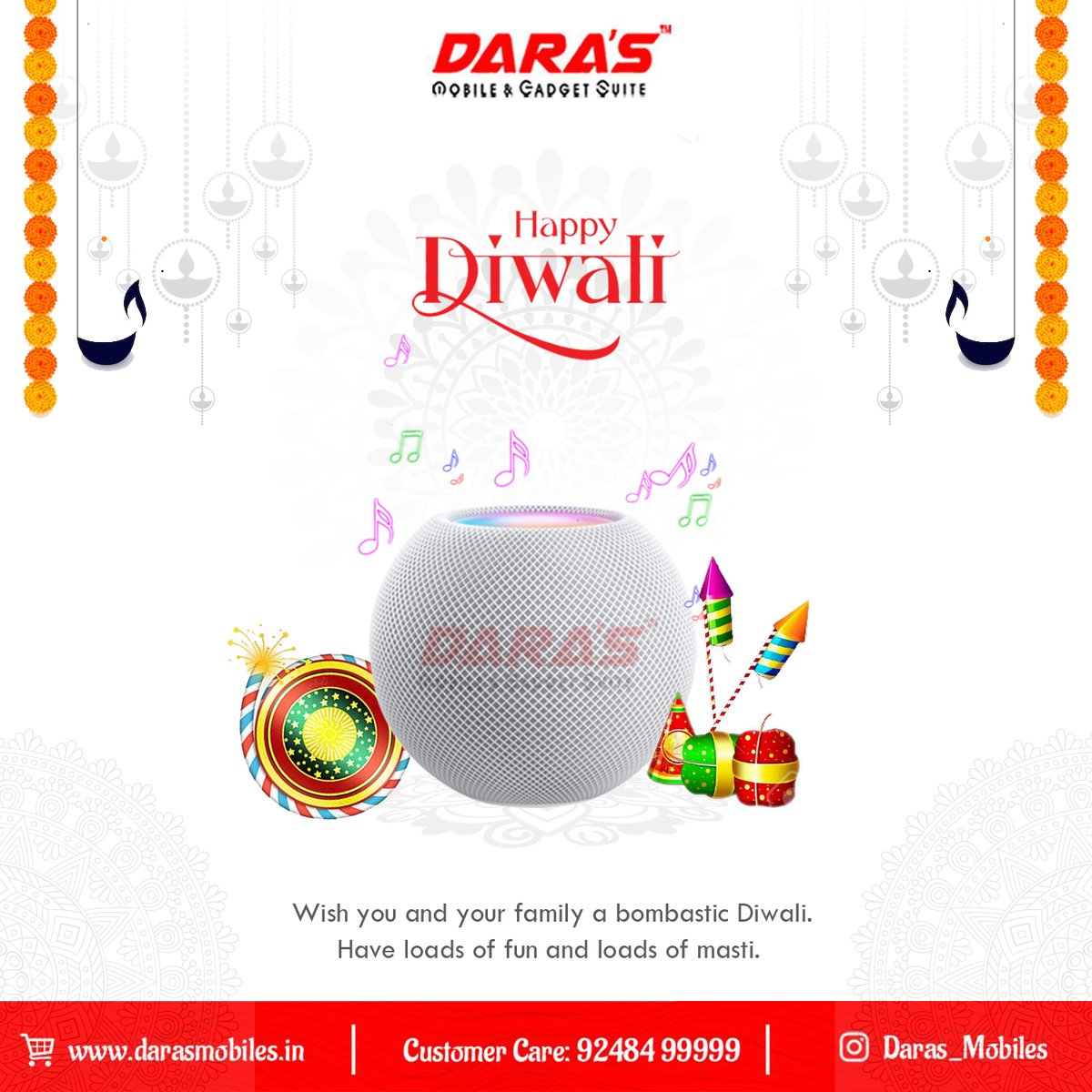gupta9989's tweet photo. Happy Diwali!
Daras Mobiles is the one stop solution for all your mobile needs!!
Call Now : 92484 99999
Shop Online : https://t.co/SjMx39MwWX

#daras #darasmobiles #mobilestore #mobiles #smartphones #mobiledealer #mobiledeals #mobileoffers #mobiledicsounts #bestmobilestore https://t.co/dg2dxyLtAZ