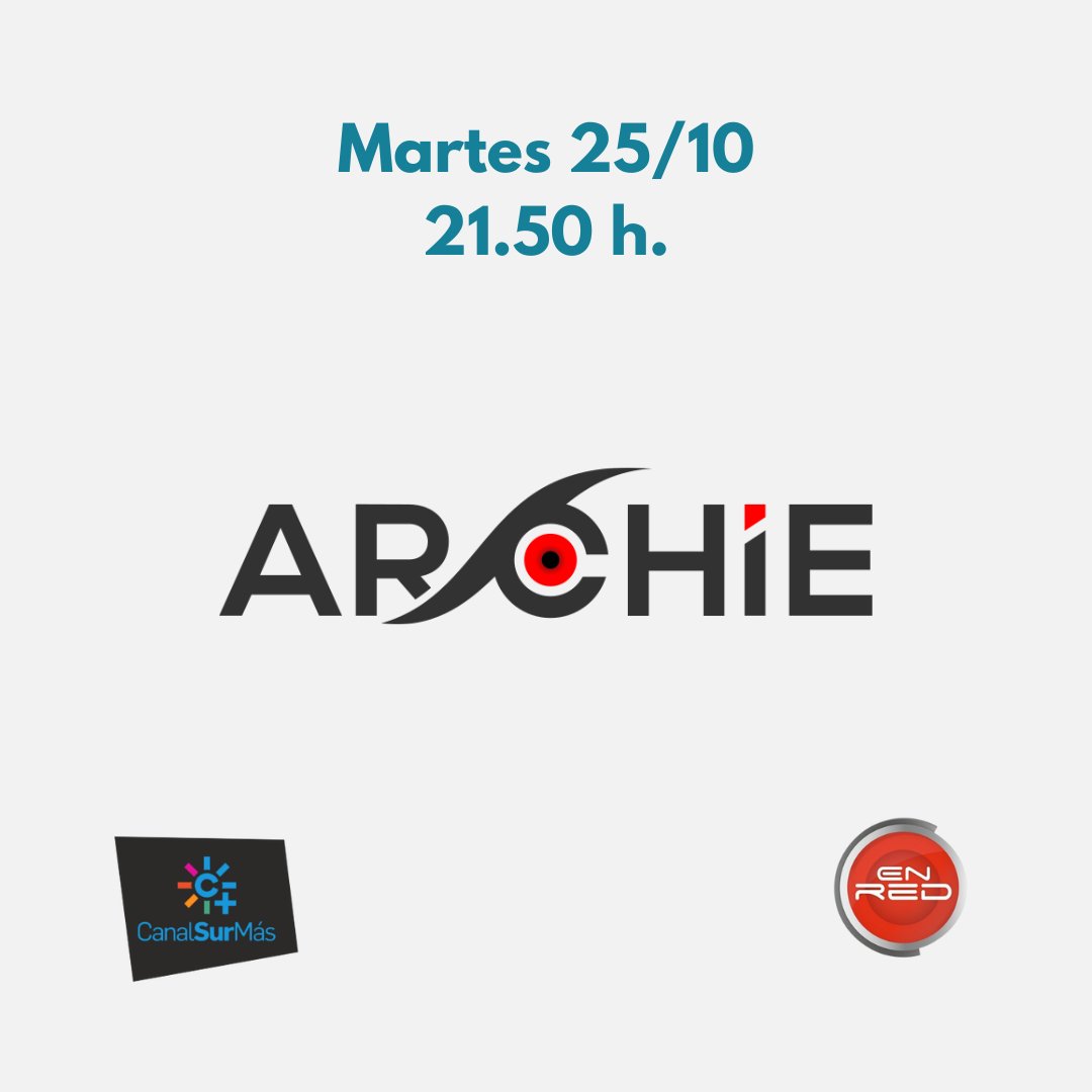 Mañana martes por la noche estaremos presentes en el programa #enRED de CanalSur Radio y Televisión para anunciaros novedades. ¡Os esperamos en la TV! 🖥😍