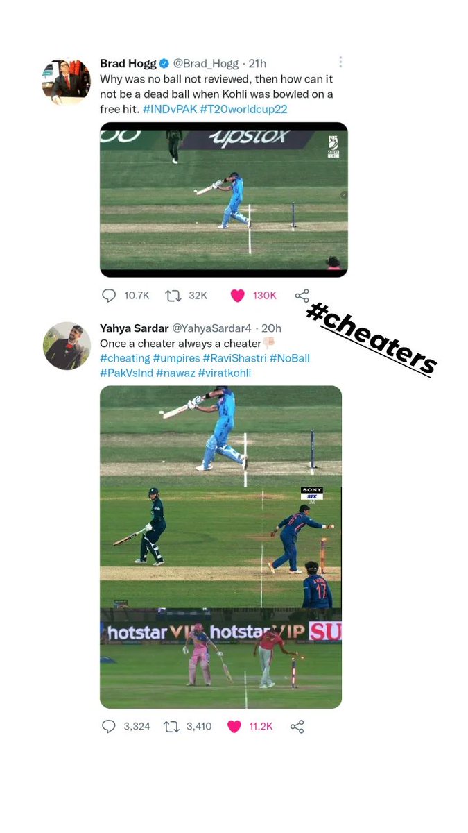 Jediii_writes's tweet photo. @IrfanPathan Acha hi raha Sunday but hum cheaters Nhi hain #PakVsInd #Cheater #ICCT20WorldCup2022 https://t.co/LA730bJtSi