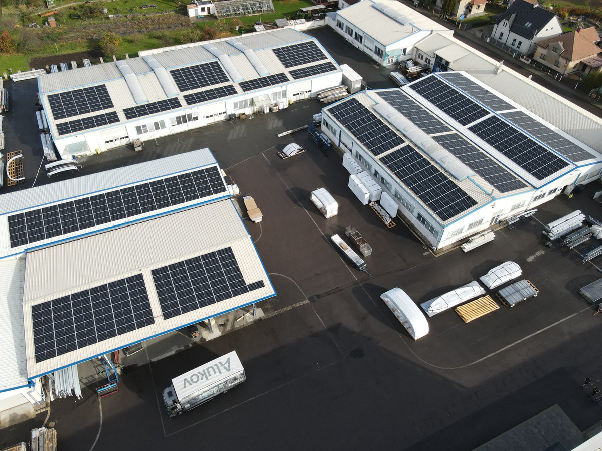 🙏 A big up! This week we've started the installation of solar power plant at the production plant in Orel Czechia. 
👍 After both phases completed our annual energy consumption will decline by 65%. #solarenergy #solarpower #CarbonNeutral