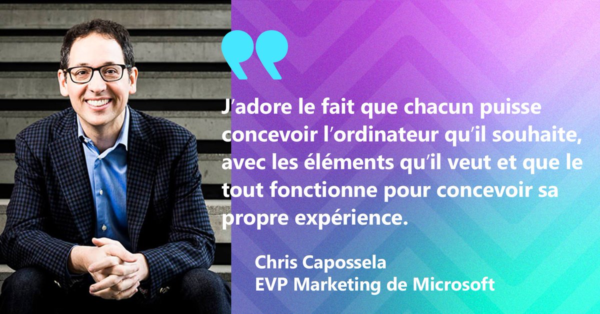 microsoftfrance's tweet photo. De l’écriture des discours de Bill Gates à la culture empathique prônée par Satya Nadella  @chriscapossela notre EVP Marketing nous en dit plus sur les clés du succès de Microsoft 👇
@BFMTV @techandco