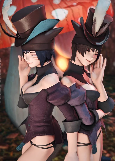 悪戯はいらないの?ざーんねん #XIV_PICTCLIP 