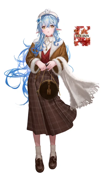 秋服ラミちゃん #LamyArt 