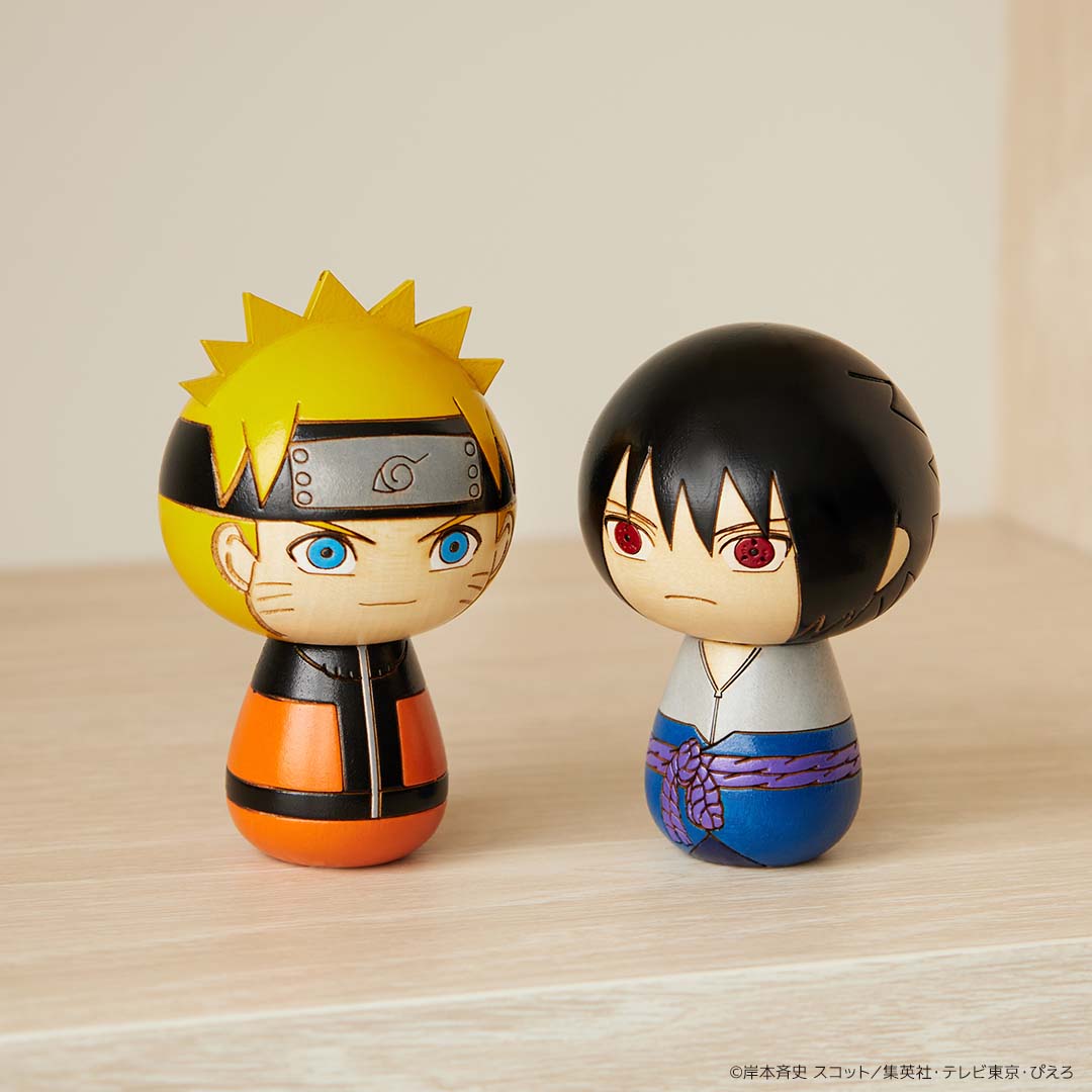 fantasulife's tweet photo. ＼『#NARUTO』オリジナルグッズ／
本日よりWEBにて販売開始！

作中で大活躍のナルト・サスケが、ひとつひとつ手作りで作られた伝統工芸品「卯三郎の孫こけし」になって登場です😊
キャラクターの特徴をかわいくデフォルメし、細部まで丁寧に仕上げています♪

詳細はこちら👇
https://t.co/Ws7g9kM7AA https://t.co/Ngw2CvOHFd
