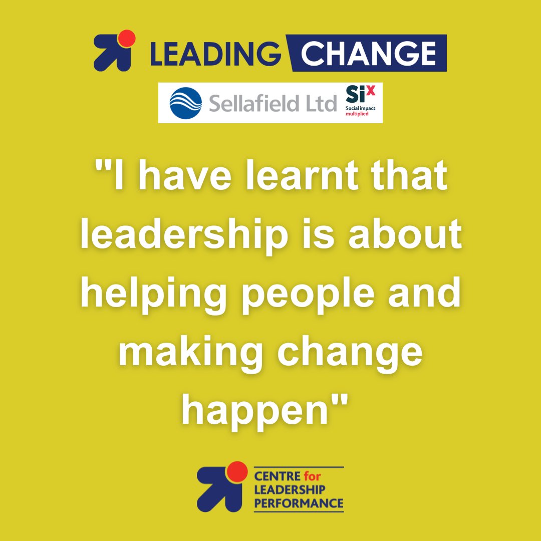 Just 1 week to go before West Cumbria students take up sustainability challenge as part of the #LeadingChange programme to encourage positive change in their communities.

Learn more lnkd.in/eTRibmZs

#sustainability #positivechange #lifelongleadershiplearning