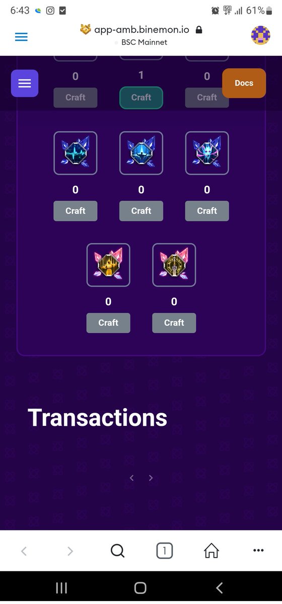 BinToTheMoon14's tweet photo. @Binemonnftgame I've tried to widthraw my 300 amb yesterday from the game into the my connected metamask but unfortunately i dont have enough bnb for the gas fee thats why i did cancelled it. But today it was deducted in the app but i cant see the yesterdays transaction and my ~~ https://t.co/6fYpua9mZ1