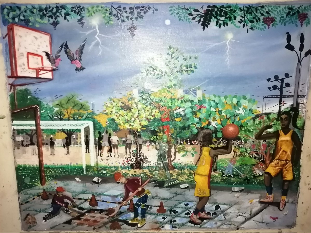 PinturasHans's tweet photo. Dibujamos edificios, árboles y deportistas! #pinturashans #hagrmuseo #arbolesfrutales #fruitrees #oilpainting #artconcept https://t.co/WdzH1h6Myt