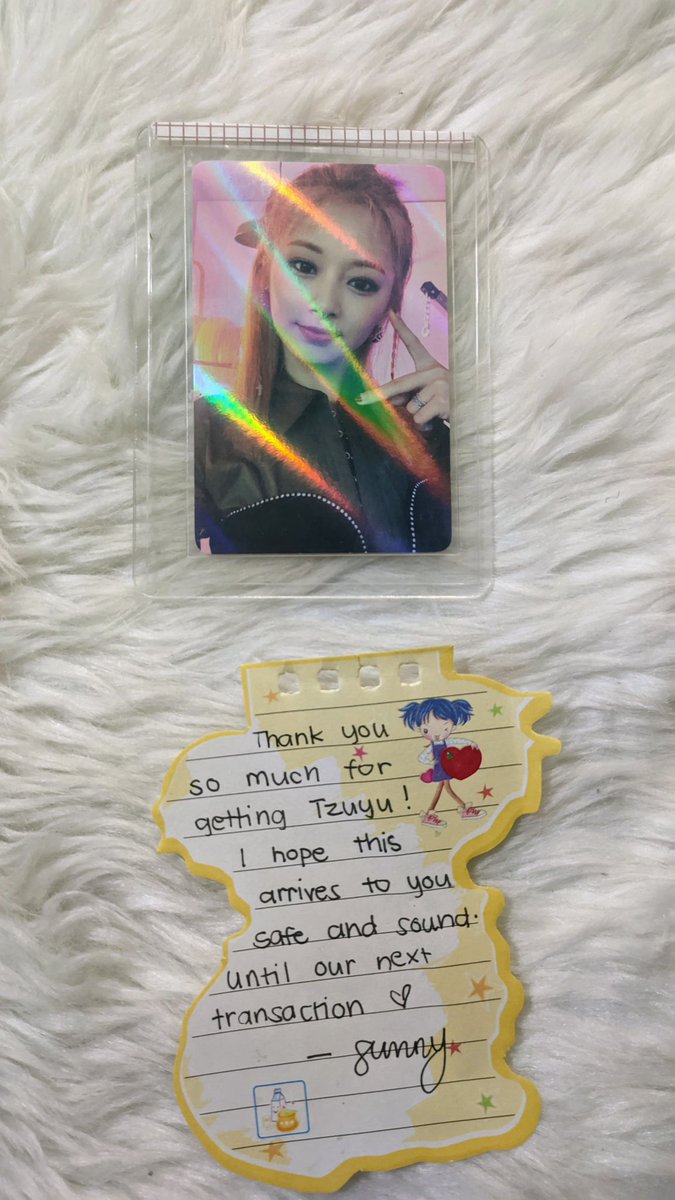 AyuhiroDesu's tweet photo. Medyo matagal inantay pero umuwi paren si gandang Tzuyu. β€οΈ
Thanks sa budol @sunny_cdplayer . Waiting for your murang budol again. β¨
#sunnmails https://t.co/lIzELTEAF2