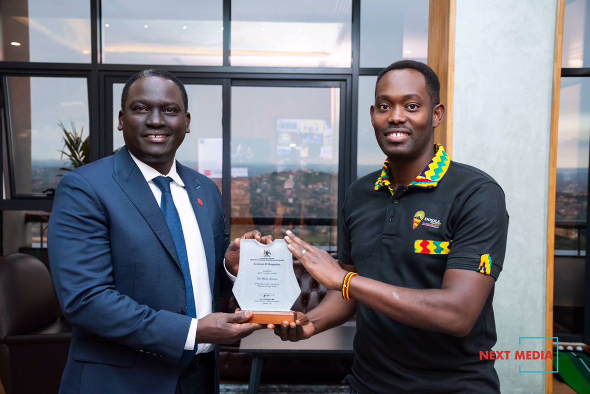 nextmediaug's tweet photo. Thank you, @MTWAUganda, for recognising and appreciating #NextMediaUG's efforts to push Uganda's tourism industry through #NBSTravelShow hosted by @BismacAmumpaire. https://t.co/56q0t3VdUJ