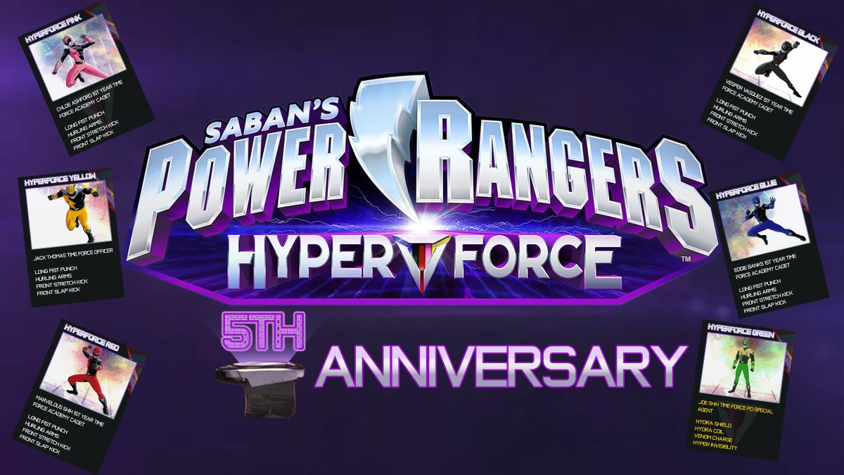 HenshinAsset's tweet photo. Happy 5th Anniversary #PowerRangers #Hyperforce!
The series is unique in so many ways with a cast that went beyond expectations.
To celebrate, share your favorite moments for each Hyperforce Ranger in the series.
Tag and show your love for the show's cast and the @Hyper_RPG team https://t.co/ovEA2C5Ljm