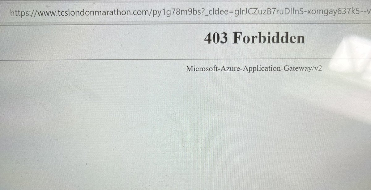 PedalDad's tweet photo. @LondonMarathon I just keep getting this page error to see about the ballot entry… any ideas what to do? https://t.co/tQy1dKjm6C