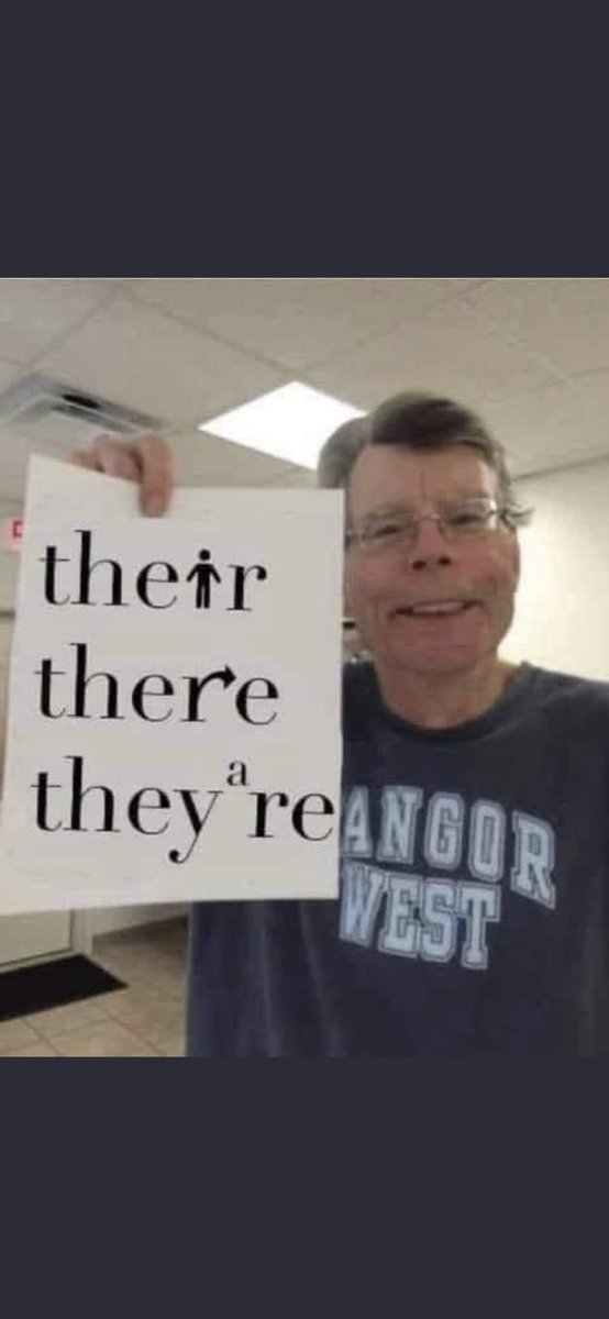 Thank you ⁦<a href="/StephenKing/">Stephen King</a>⁩