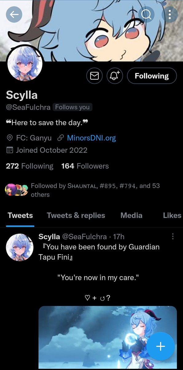 🌑 if you haven't followed @SeaFulchra then you totally should like now. What are you waiting for?