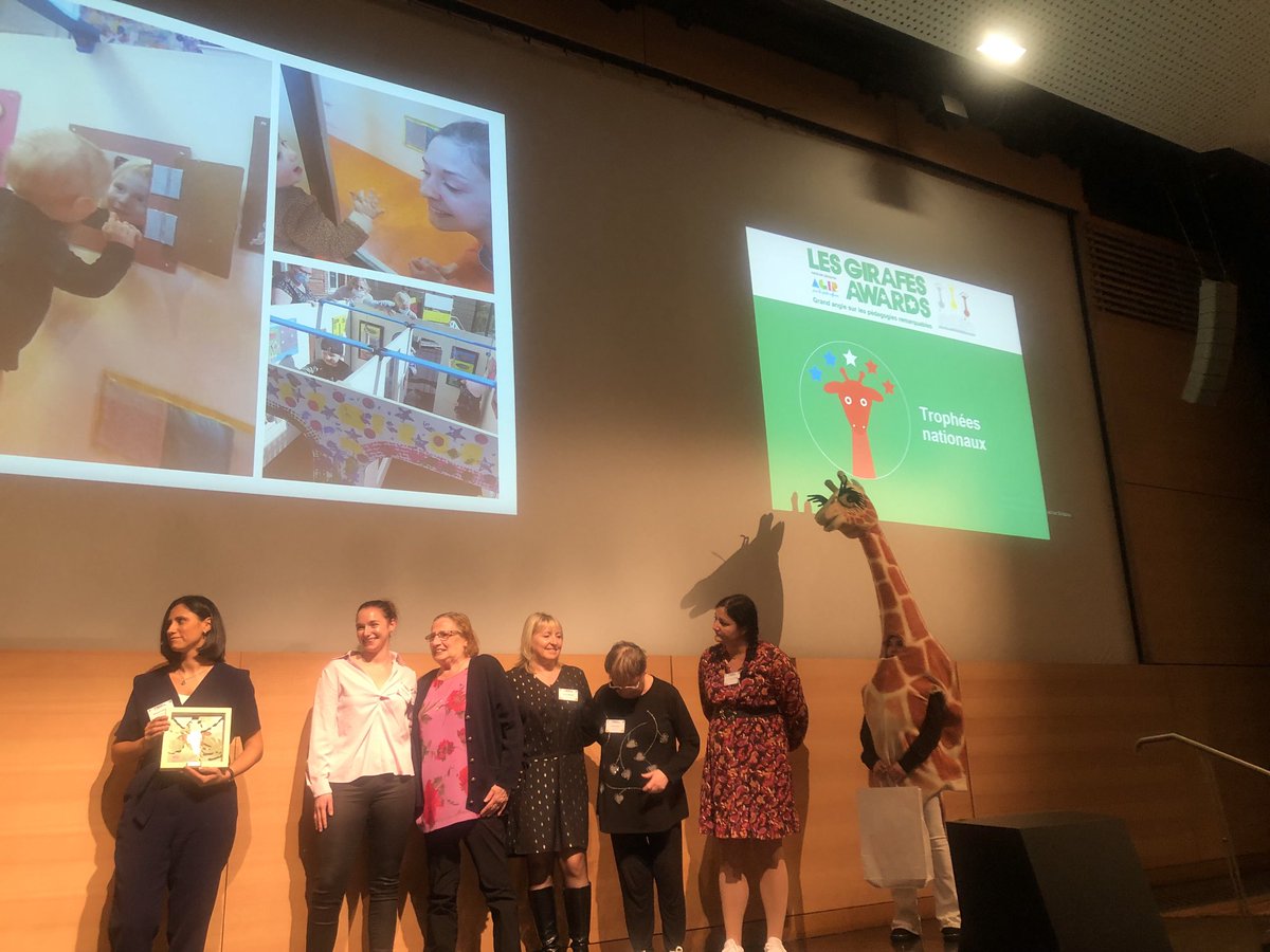 Ent_de_Creches's tweet photo. #GirafesAwards Bronze ex æquo ⁦@CrechesLMB⁩ saint saulve 
#intergenerations https://t.co/VDSjMCg9XO