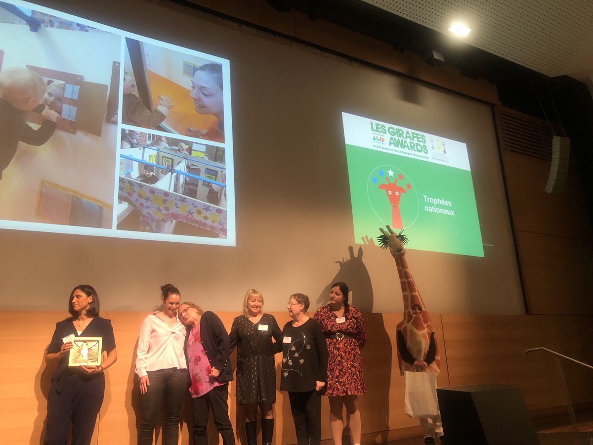 Ent_de_Creches's tweet photo. #GirafesAwards Bronze ex æquo ⁦@CrechesLMB⁩ saint saulve 
#intergenerations https://t.co/VDSjMCg9XO