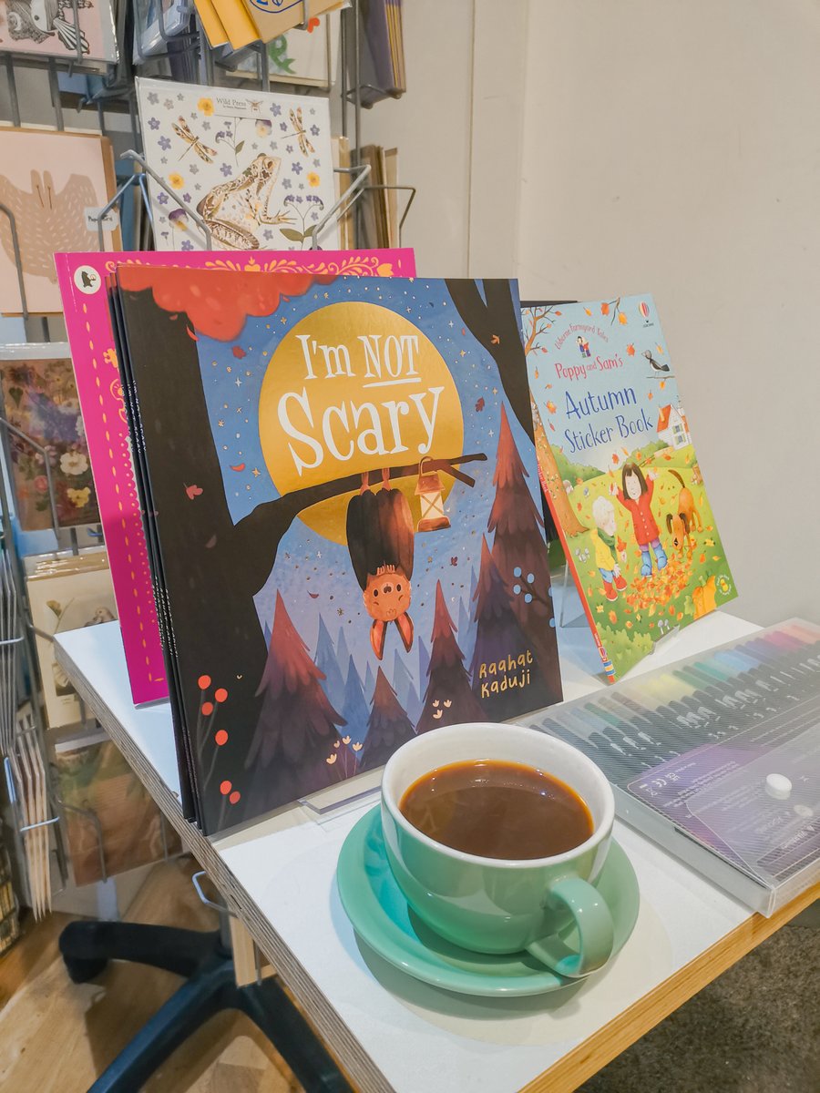 raahatkaduji's tweet photo. Big thank you to @Ink84Books for hosting my first #ImNotScary event on Sunday!! It was a lovely turnout and there're a few signed books left if you're in the area 🦇✨ https://t.co/4capnJhAeB