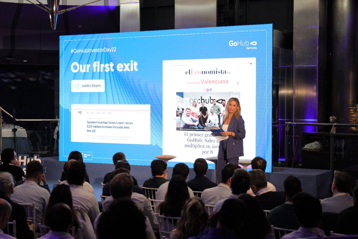 <a href="/GlobalOmnium/">Global Omnium</a> <a href="/PatriciaPastorG/">Patricia Pastor</a> <a href="/JaimeBarba_/">Jaime Barba Sevillano</a> <a href="/IdricaHQ/">Idrica</a> <a href="/Oceanografic_vl/">Oceanogràfic València</a> <a href="/VDS_event/">VDS</a> <a href="/nymizglobal/">Nymiz</a> <a href="/NeuralSpace/">NeuralSpace</a> <a href="/FracttalApp/">Fracttal</a> <a href="/auravant/">Auravant</a> <a href="/wenalyze/">Wenalyze</a> <a href="/onirix/">Onirix</a> <a href="/UnionAvatars/">Union Avatars</a> <a href="/caicrucial/">Cai | caicrucial.eth</a> <a href="/felix_laumann/">Felix Laumann</a> <a href="/alboportero/">Carlos Albo</a> <a href="/nicolenio/">Lean 🇺🇦</a> <a href="/oskivc/">Oscar Villanueva</a> <a href="/RubenColomer/">ʀᴜʙᴇɴ ᴄᴏʟᴏᴍᴇʀ</a> 🆕  #GoHubInvestorDay22 <a href="/PatriciaPastorG/">Patricia Pastor</a> ha anunciado el lanzamiento de nuestro segundo fondo de inversión y la apertura de GoHub #Miami

"Queremos seguir creciendo. Por eso redoblamos la apuesta con un nuevo fondo de 60 millones para Series A en Europa, EEUU y Latinoamérica"