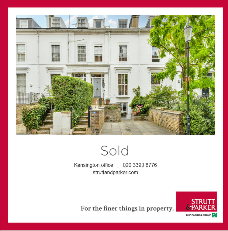 struttsken's tweet photo. #sold: An unmodernised 5 bedroom terraced house on Phillimore Terrace, #Kensington https://t.co/1iPYWHdDCz
