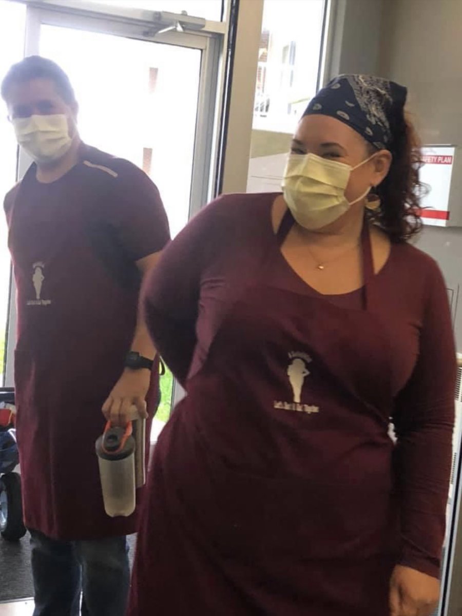 Throw back to when you make your husband work with you and force him to carry all the equipment AND wear an apron.😘. Thanks, Sweet❤️ <a href="/CorkeryTony/">Tony Corkery</a>