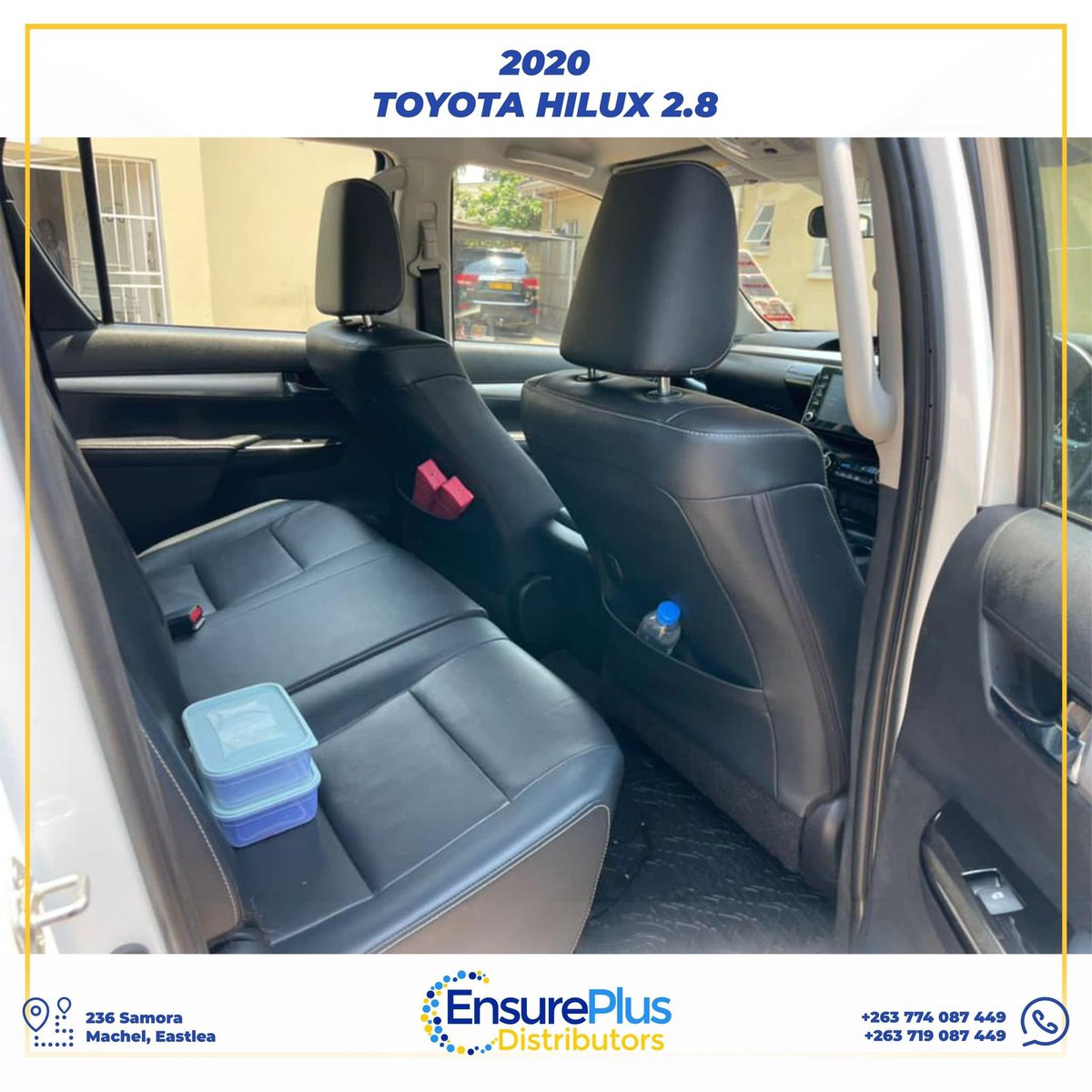 ensureplus_zw's tweet photo. 2020 Toyota Hilux 2.8 
40000kms 
Full duty paid 
55k neg https://t.co/ODkBE9LpBK
