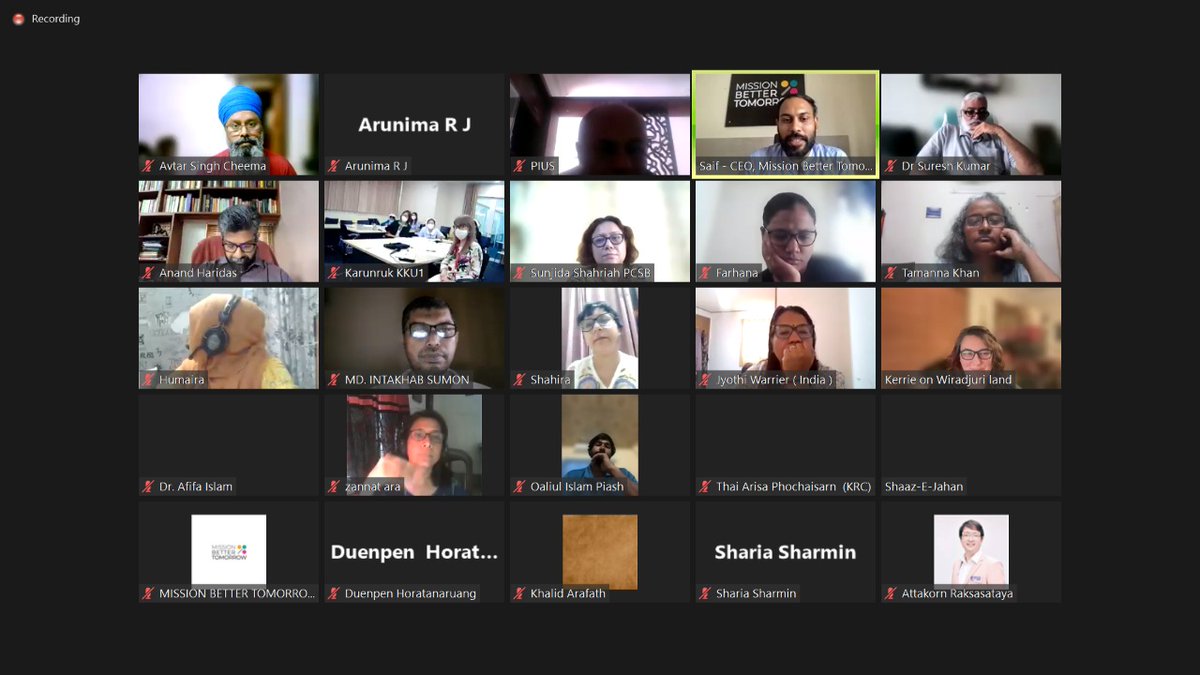 mbtunited's tweet photo. 8th BCP batch was smashing success!This International batch had 30 participants from Thailand, Bangladesh&amp;India. Bereavement Companionship Programme,for grief literacy is a #missionbettertomorrow initiative with Institute of Palliative Medicine &amp;Death Literacy Institute,Australia https://t.co/f2ckbSEFDP