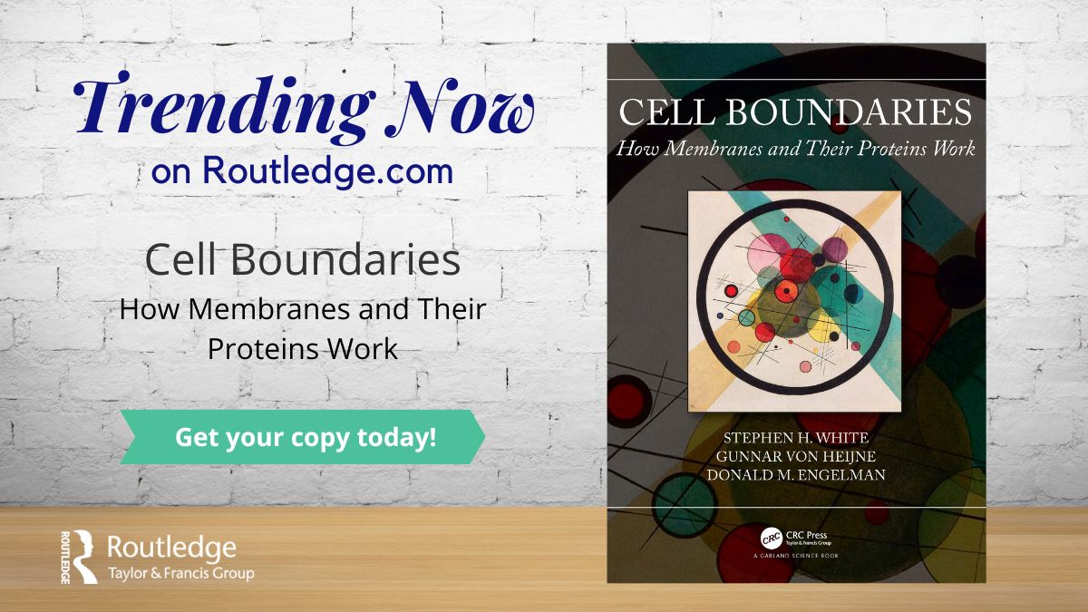 The fantastic Cell Boundaries fills an important role by incorporating Physics and Chemistry to tell an accessible story and broaden our understanding of the subject. Request your Inspection Copy today!  <a href="/UCIrvine/">UC Irvine</a> <a href="/Stockholm_Uni/">Stockholm University</a> <a href="/Yale/">Yale University</a> bddy.me/3TMkZ8T