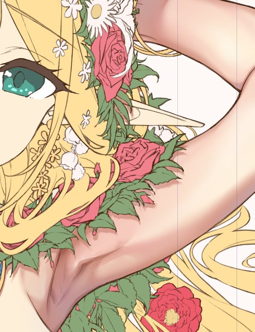 わき～～#エルフさん3進捗 