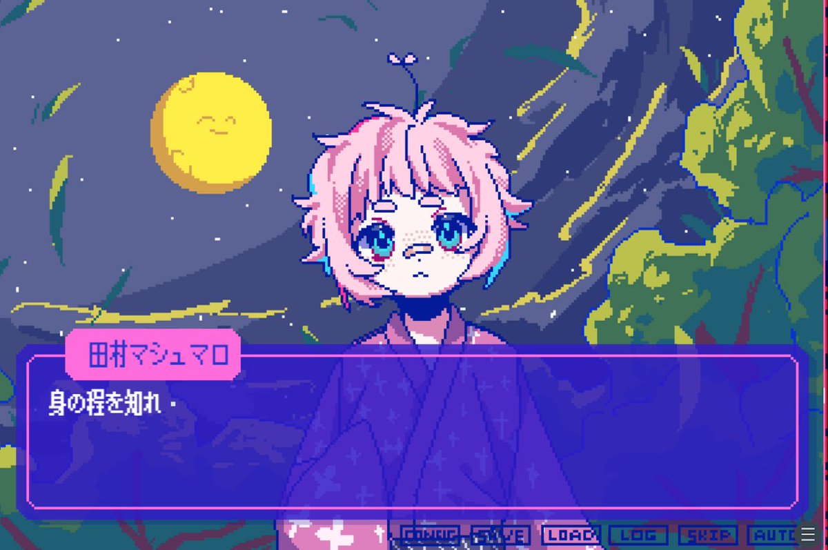 pink hair solo fake screenshot blue eyes outdoors sleeves past fingers sleeves past wrists  illustration images