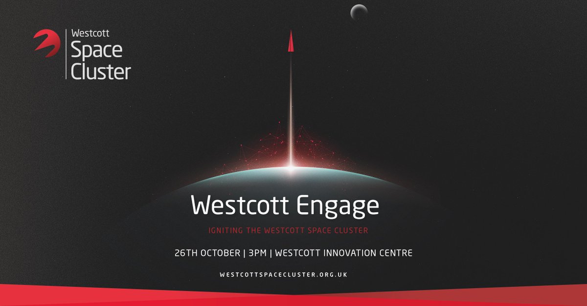 Westcott Space Cluster (@westcottspace) on Twitter photo Join us at 3pm this Wednesday for #WestcottEngage at <a href="/WestcottVP/">WestcottVenturePark</a>, with a talk from <a href="/EuroAstro/">European Astrotech Ltd</a> on 'Green Propellants' and a lightning talk from <a href="/SatAppsCatapult/">Satellite Applications Catapult</a> about the 'Westcott Incubator & Accelerator programme'! Click here to register: ow.ly/w9Ex50LiMRl Join us at 3pm this Wednesday for #WestcottEngage at <a href="/WestcottVP/">WestcottVenturePark</a>, with a talk from <a href="/EuroAstro/">European Astrotech Ltd</a> on 'Green Propellants' and a lightning talk from <a href="/SatAppsCatapult/">Satellite Applications Catapult</a> about the 'Westcott Incubator & Accelerator programme'! Click here to register: ow.ly/w9Ex50LiMRl