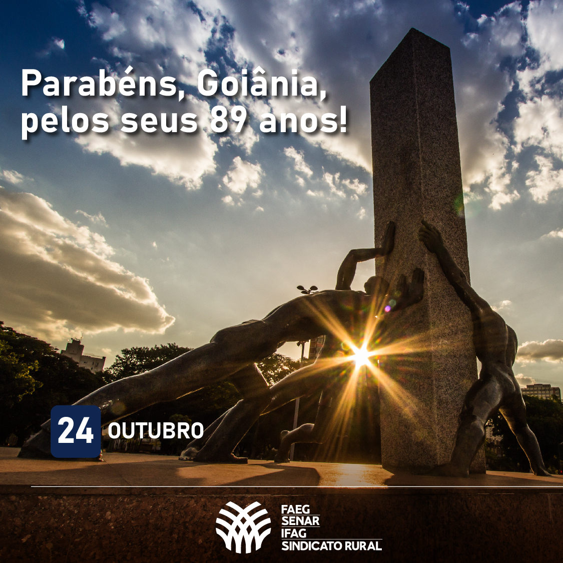 SistemaFaeg's tweet image. Cidade gigante, que cresce constantemente, assim como o agro goiano!

Parabéns, Goiânia!

#sistemafaegaqui #senaraqui #ifagaqui #sindicatoruralaqui