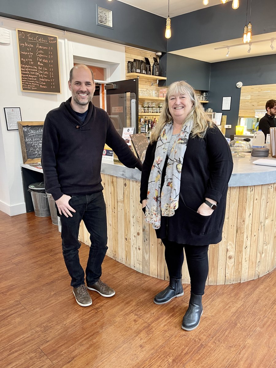 Delighted to welcome <a href="/JulieJamesMS/">Julie James MS</a> to our HQ Urban Kitchen venue for lunch on Friday. Being eco-conscious &amp; sustainable are 2 of our brand values &amp; ones we know are shared by Julie. Great to catch up
#bcorp #businessasaforceforgood #sustainability #climatechange #socialenterprise