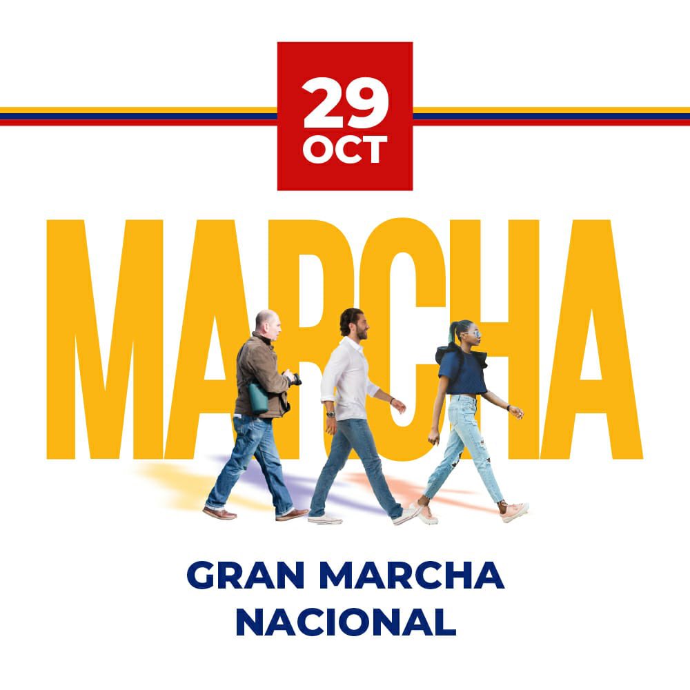 pierreonzaga's tweet photo. Vamos a la 2da #GranMarchaNacional este #29o en todo el territorio nacional, EEUU Centroamérica y Europa pronto Asia. Donde haya un colombiano saldremos contra las reformas predictatoriales de Petro #unidosVenceremos29o por la democracia y la libertad. @gran_marcha @ANIABELLO_R https://t.co/IEfpSPNkvO