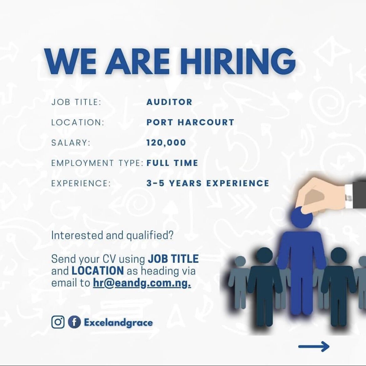 careermattersng's tweet photo. VACANCIES ๐ณ๐ฌ
Job vacancies in Port Harcourt.
Kindly go through the posts for more details
#portharcourt #portharcourtjobs #phjobs #jobsinph #jobsinportharcourt https://t.co/MAQrp3ElUv