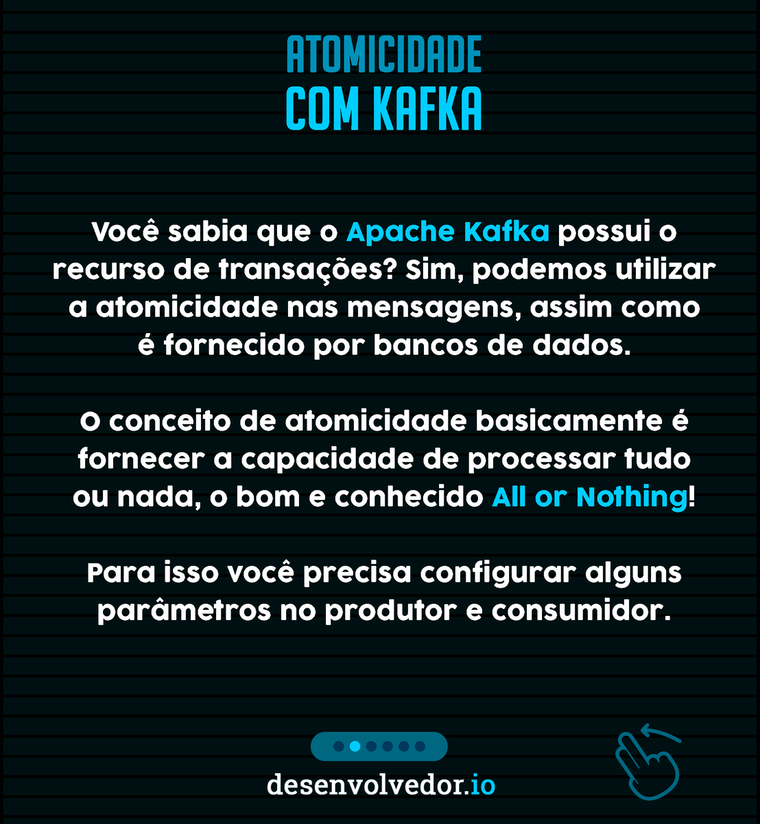 desenvolvedorio's tweet photo. Ei, se liga na dica de hoje! π
Quer aprender isso e muito mais? Confira nosso curso: Dominando o Apache Kafka
Link: https://t.co/JizoBtSwjm
#desenvolvedorio #dicadodev #kafka https://t.co/LmKDKOr1LF