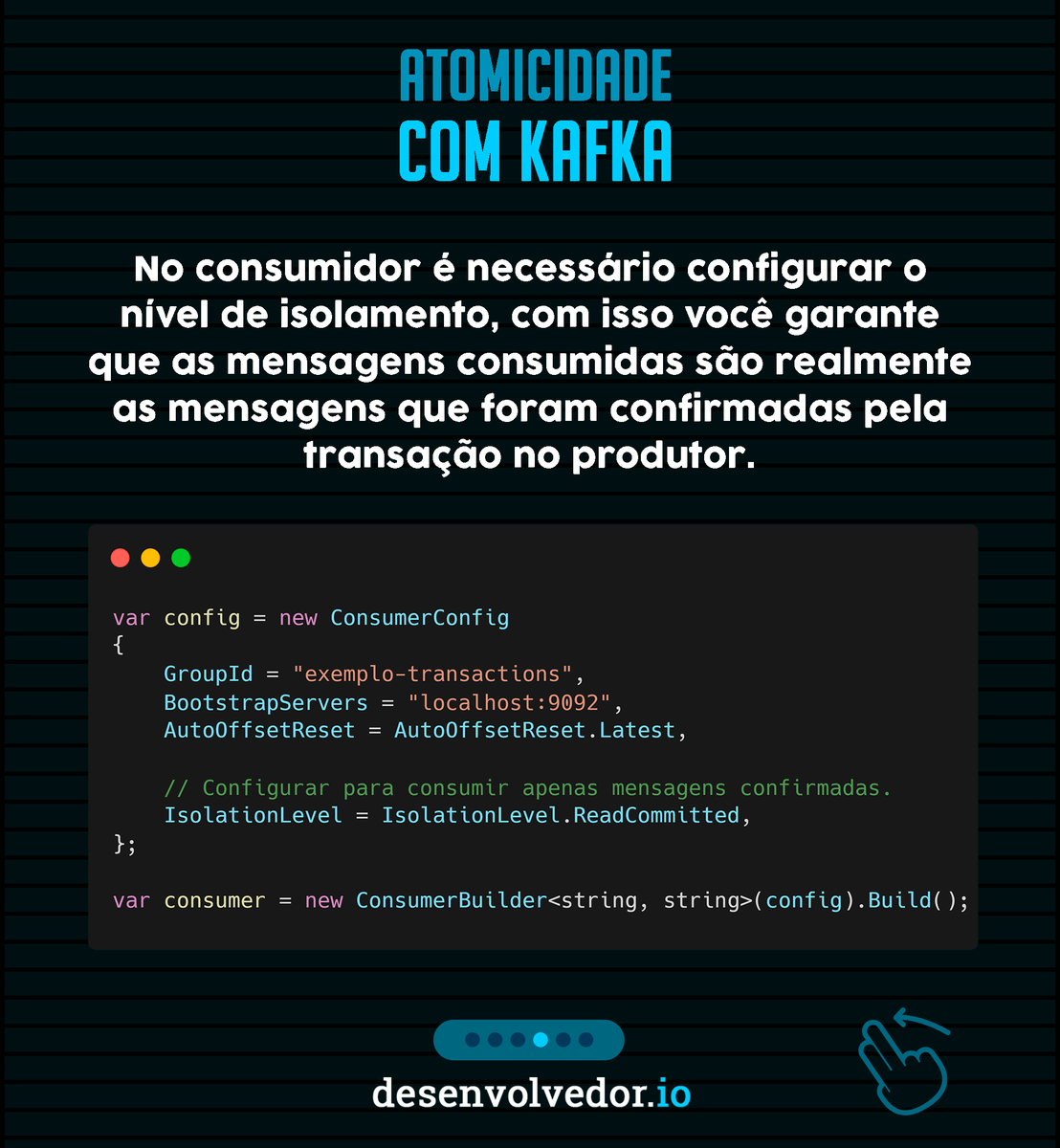 desenvolvedorio's tweet photo. Ei, se liga na dica de hoje! π
Quer aprender isso e muito mais? Confira nosso curso: Dominando o Apache Kafka
Link: https://t.co/JizoBtSwjm
#desenvolvedorio #dicadodev #kafka https://t.co/LmKDKOr1LF