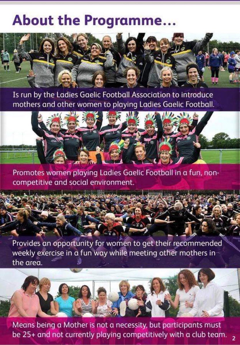 🚨 Belcoo Gaelic 4 Mothers &amp; Others begins this Wednesday 26th October at 8pm up at the Football Pitch - why not give it a try? 🚨 contact Karan for more info - 07800563466