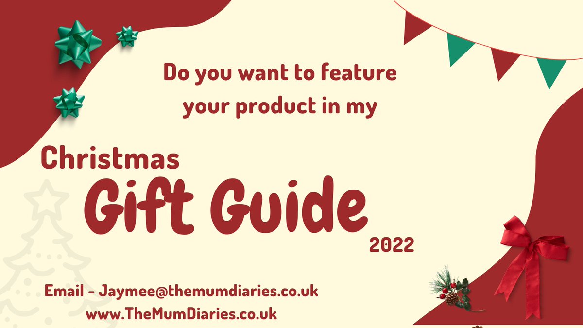 _TheMumDiaries's tweet photo. I am working on my Christmas Gift Guides this week! Want to be featured? Then get in touch
I am looking for children/adult gifts
Jaymee@TheMumDiaries.co.uk
#BloggersRequest #JournoRequest #PrRequest #GiftGuides https://t.co/M2mcucBTiI