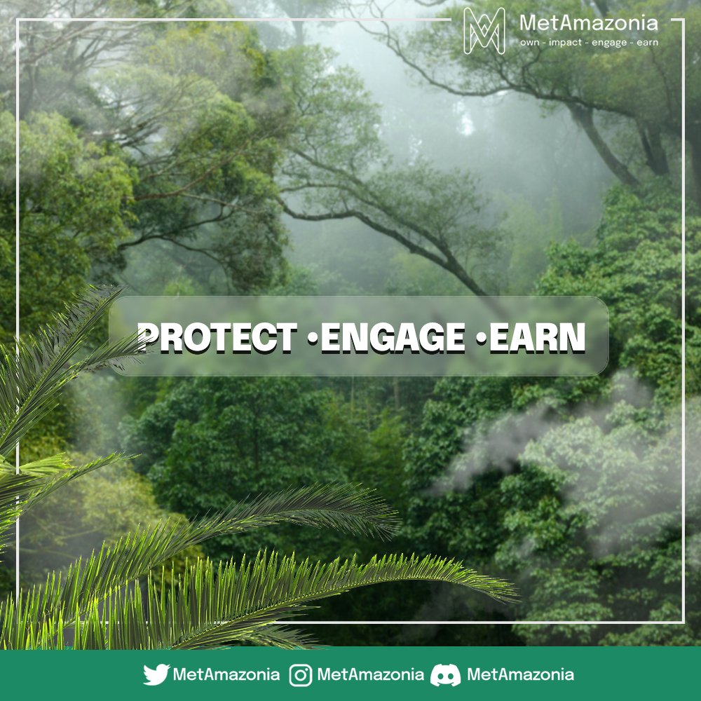 metamazonia's tweet photo. Protect, Engage, and Earn with MetAmazonia!🌳🦌
🎉#MetAmazonia is a gamified fractional ownership platform with a purpose-driven mission to fight climate change, poverty, and #deforestation!🌳 https://t.co/aOIMrYOB2N