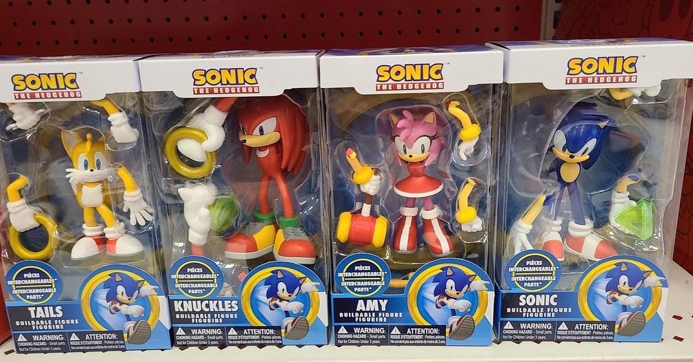 Sonic The Hedgehog Buildable Action Figure (Tails) 