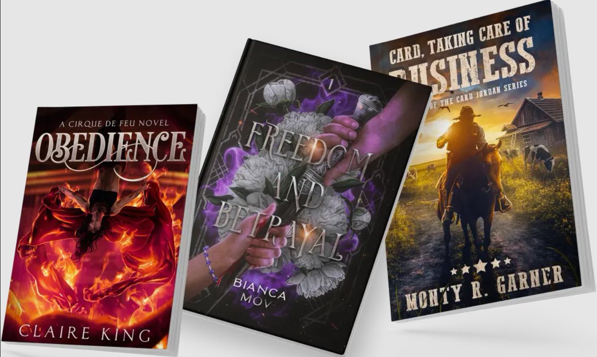 Hi, #AuthorsOfTwitter.
Get 15% discount on book cover design, order book formatting together with book cover design.
💚 Welcome to our website: miblart.com/?ref=juliarozd…

#BookTwitter #WritingCommunity #selfpublishing #bookcover #writersoftwitter #writerslift #formatting