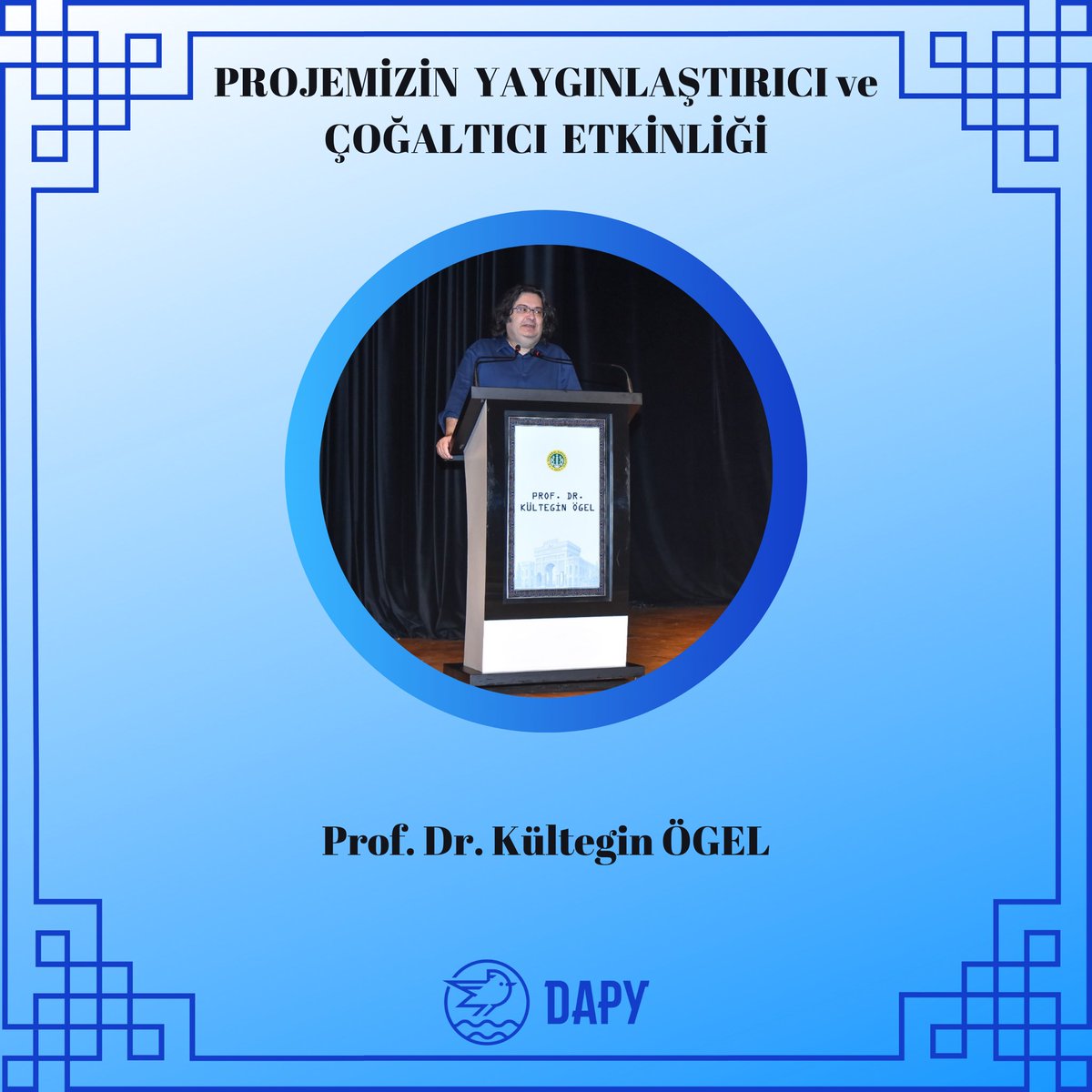 DapyProject's tweet photo. Projemizin sürdürülebilir çıktılarının tanıtılması ve yaygınlaştırılmasını sağladığımız çoğaltıcı etkinliğimiz.  
Etkinliğimize ev sahipliği yapan ortağımız İstanbul Üniversitesi'ne ve değerli katkılarından dolayı Prof. Dr.Kültegin ÖGEL’e teşekkür ediyoruz.
@istanbuledutr https://t.co/JnSpV6g7N6