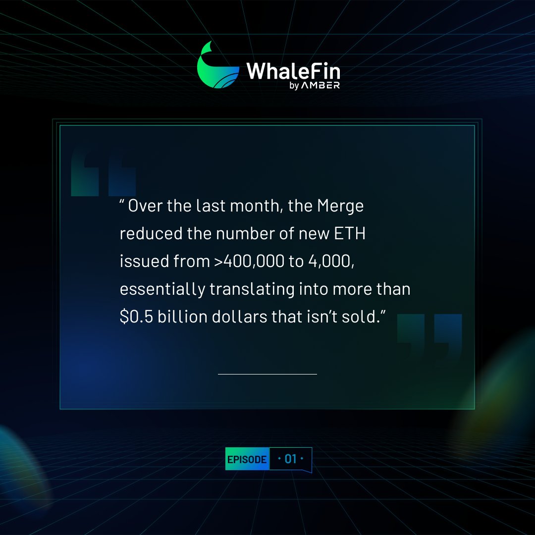 WhaleFinApp's tweet photo. If you still haven't listened to the recording of our #TwitterSpace episode on the aftermath of the #ethereum Merge, you can find the recap with the key takeaways here 👇

https://t.co/7z2BAAlQMj https://t.co/rm3vuQFuvE