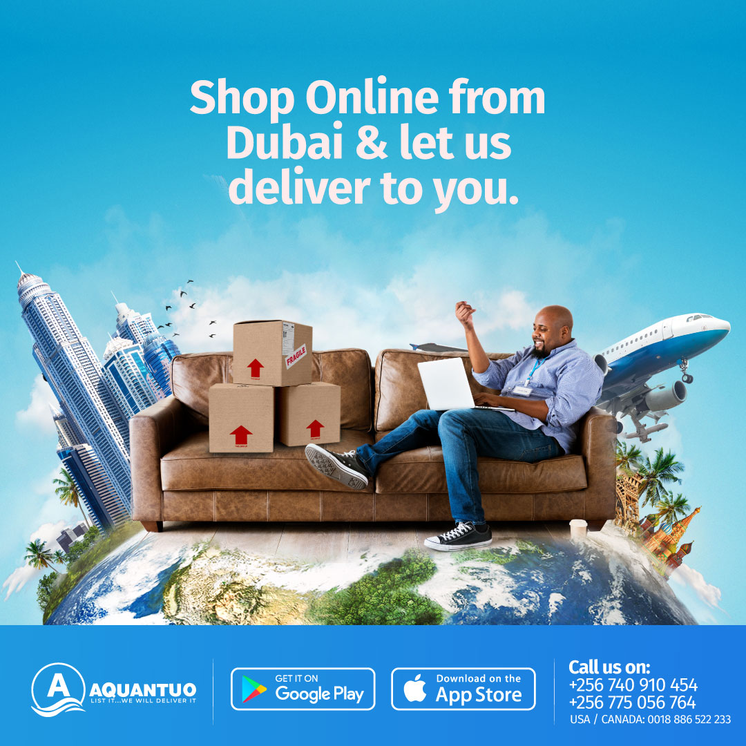 aquantuouganda's tweet photo. We have listened to you now all your ๐ฆ๐ช Dubai shopping can be delivered with #aquantuoshipping hustle free to your doorstep.
Head over to https://t.co/TtacQbdK4V to get started.
#dubaitouganda #internationalshipping
#onlineshopping #shippingtouganda
#blackfridayloading https://t.co/S60BgODKxl